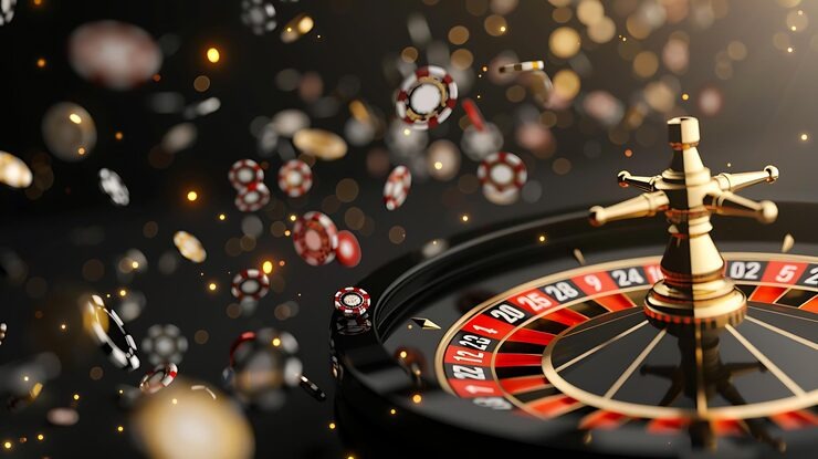 Live baccarat table gameplay
