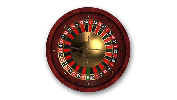 Roulette wheel in Ocean King live studio